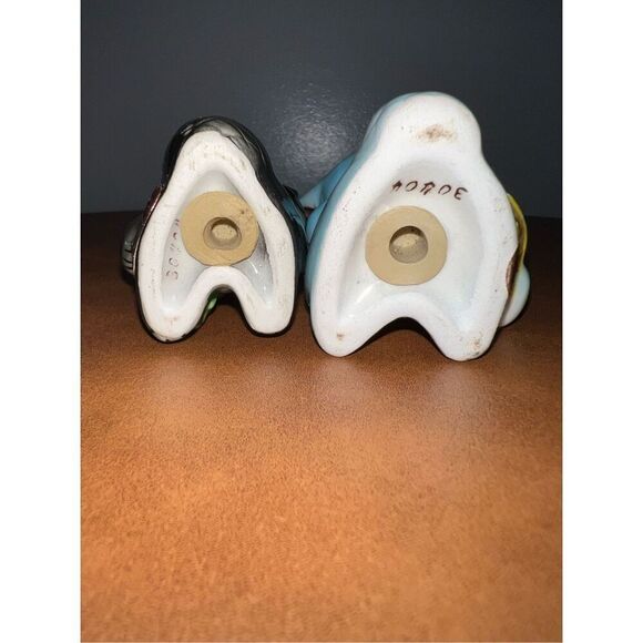 LEFTON Salt Pepper Shaker Set Jeweled Cats-Vintage Japan MCM Ceramic Matching - Picture 8 of 9